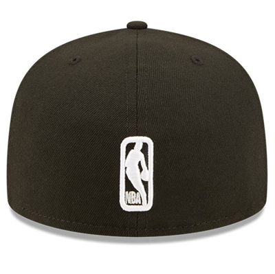 New Era Black/white Denver Nuggets 2022 Nba Draft 59fifty Fitted Hat ...