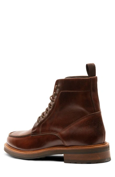 Crosby Square Parker Lace-up Boot In Cola