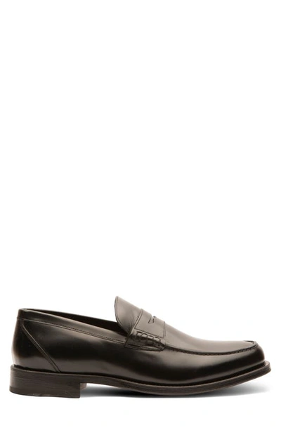 Shop Crosby Square Newhaven Penny Loafer In Black