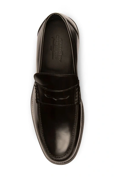 Shop Crosby Square Newhaven Penny Loafer In Black
