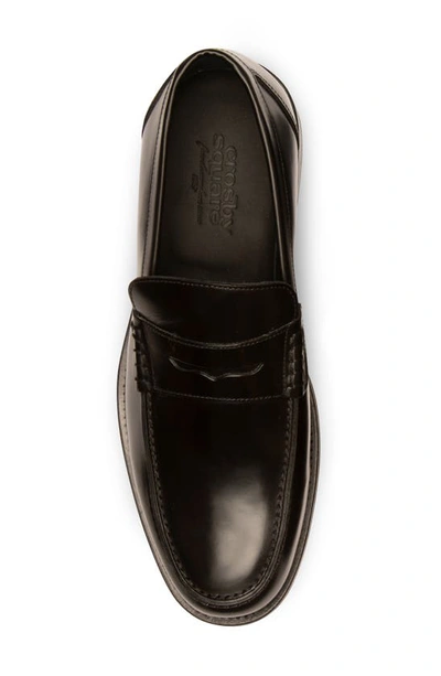 Crosby Square Newhaven Penny Loafer In Black
