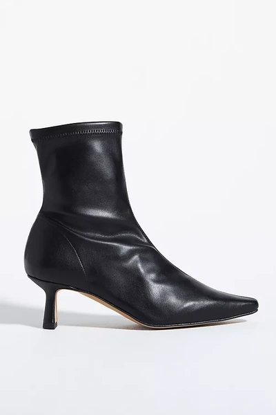 Angel Alarcon Pointed-toe Boots In Black