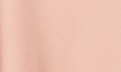 Shop Renee C Satin Slit Midi Skirt In Rose