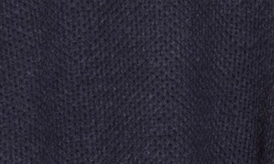 Union Textured Knit Hoodie In Nocturne H
