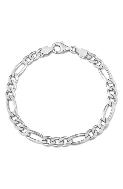 Shop Delmar Figaro Chain Bracelet In Silver