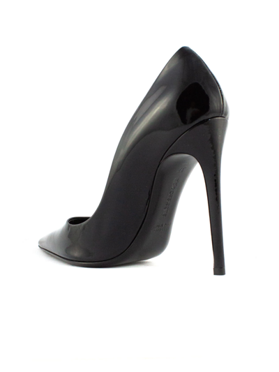 Shop Aldo Castagna Black Patent Leather Giorgia Pumps In Nero