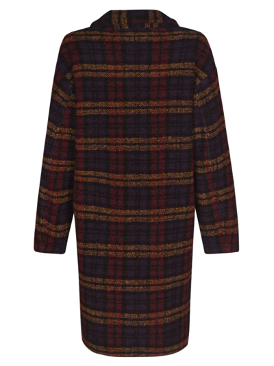 Shop Isabel Marant Gabriel Coat In Multicolor