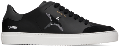 Shop Axel Arigato Black Clean 90 Triple Bee Bird Sneakers In Black/grey