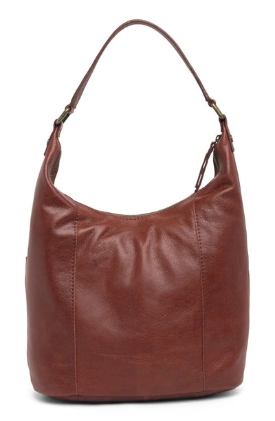 Shop American Leather Co. Carrie Hobo Bag In Cordovan