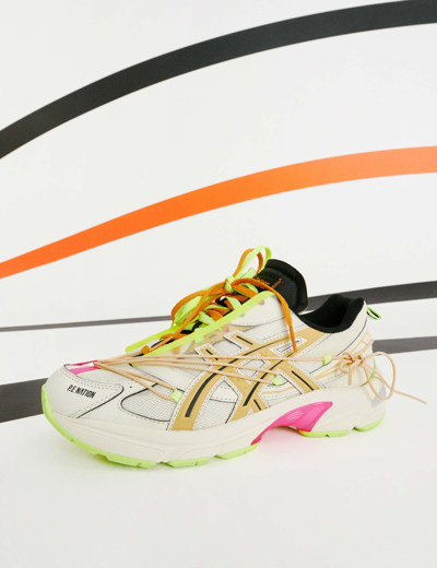 Shop P.e Nation X Asics Gel-1130 Shoes In Pink