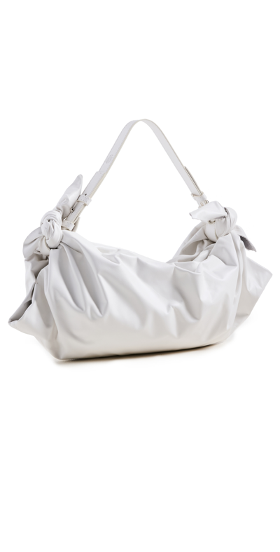 Shop Mark Cross Scarf Mini Bag In Bright White