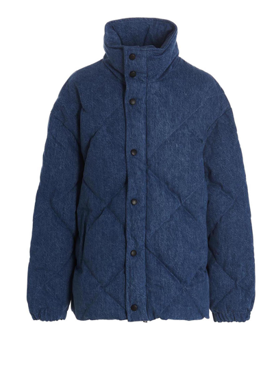 Shop Made In Tomboy Diana Down Jacket In Blue