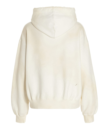 Shop Miharayasuhiro Logo Print Hoodie In White