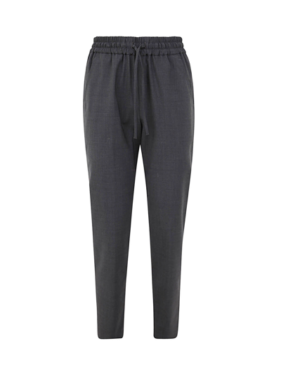 Shop Aspesi Regular Pants Mod 0136 In Grigio Grey