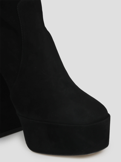 Stuart Weitzman 150mm Block-heel Platform Boots In Black
