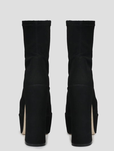 Stuart Weitzman 150mm Block-heel Platform Boots In Black