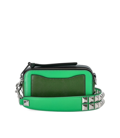 The Snapshot Studded Camera Bag in Green - Marc Jacobs