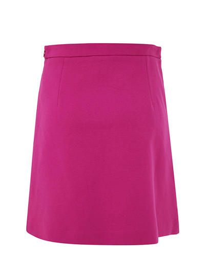 Shop Twinset Mini Skirt In Festival Fuchsia
