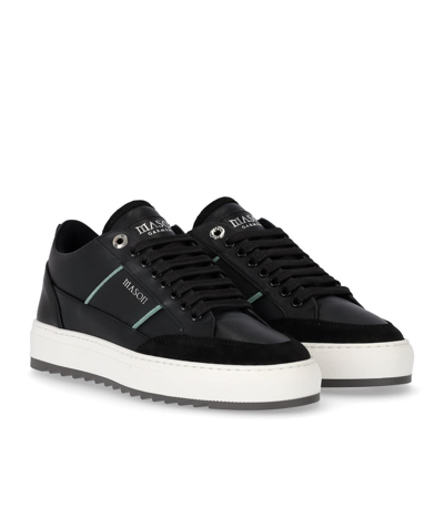 Shop Mason Garments Tia Energia Black Sneaker In Nero