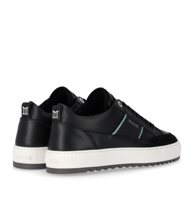 Shop Mason Garments Tia Energia Black Sneaker In Nero