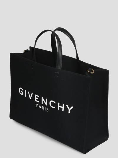Shop Givenchy G- Tote Medium Bag In Black