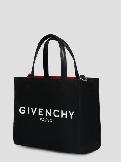 Shop Givenchy G- Tote Mini Bag In Black