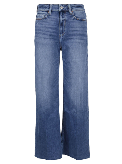 Shop Paige Women's  Blue Other Materials Jeans