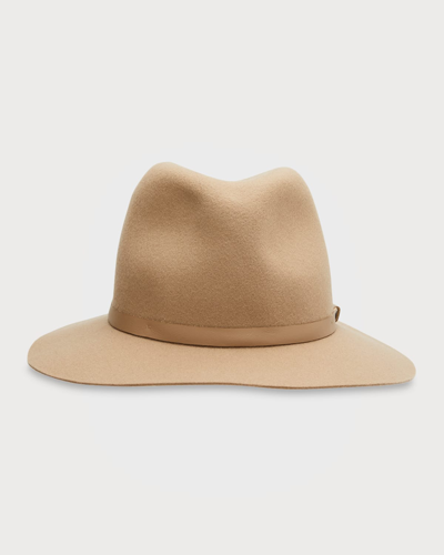 Shop Rag & Bone Floppy Brim Fedora In Camel