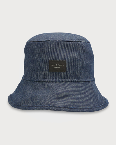 Shop Rag & Bone Addison Denim Bucket Hat In Indg