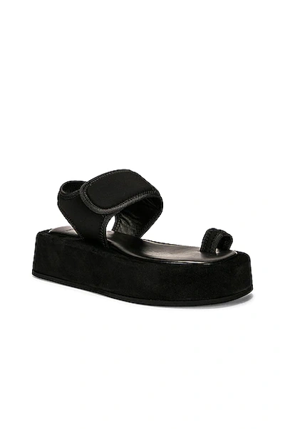 Shop Wardrobe.nyc Platform Sandal In Black