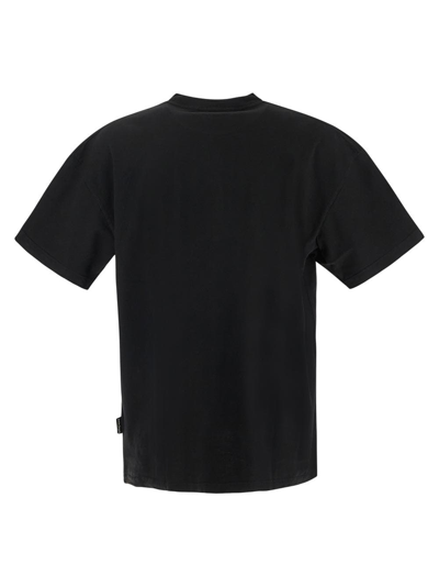 Shop Palm Angels Burning Logo Classic T-shirt In Black