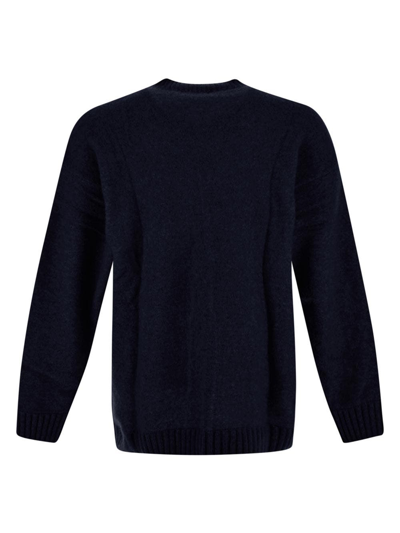Shop Laneus Cashmere Sweater In Blue