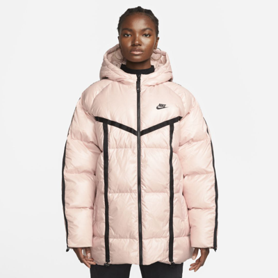 Nike Women's Sportswear Therma-fit City Series Hooded Jacket In Pink |  ModeSens