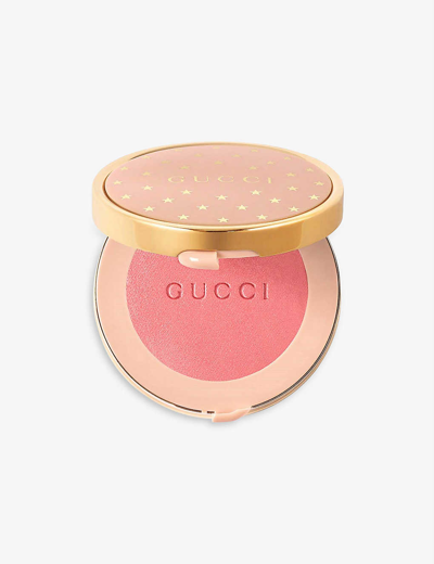 Shop Gucci Blush De Beauté Cheeks And Eyes Powder 5.5g In Radiant Pink