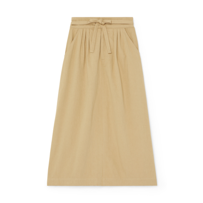 Shop Sea Therese Twill Skirt In Cream