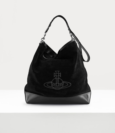 Vivienne Westwood Nancy Shoulder Bag In Black | ModeSens