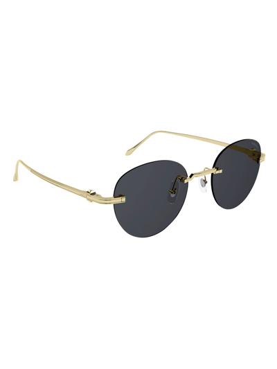Shop Cartier Women's Gold Metal Glasses