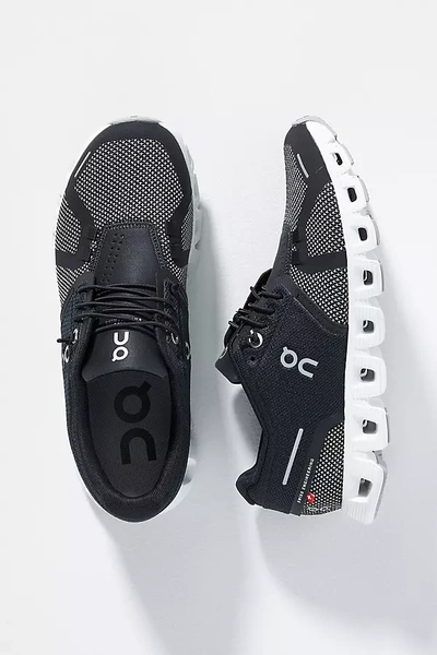 Shop On Cloud 5 Combo Sneakers In Black