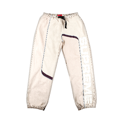 Pre-owned Supreme S Paneled Belted Track Pant 'dusty Pink'