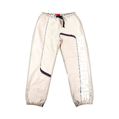 Pre-owned Supreme S Paneled Belted Track Pant 