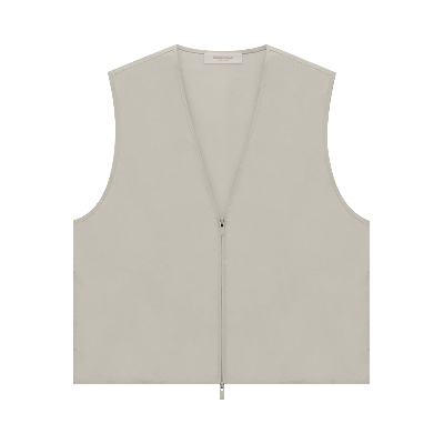 Pre-owned Essentials Fear Of God  Vest 'smoke' In Grey