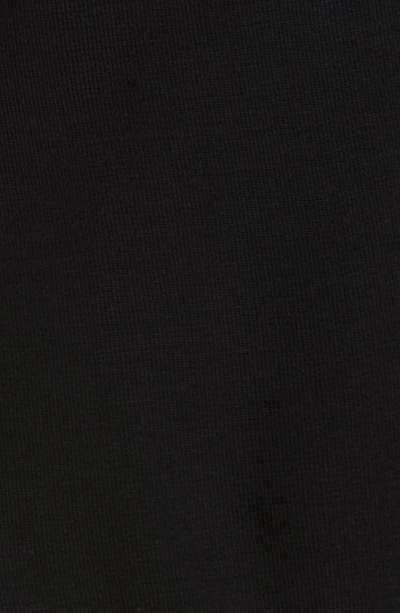 Misook Plus Size Short-sleeve Shell In Black