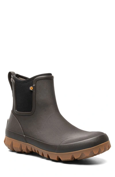 Bogs Men's Arcata Urban Chelsea Boots In Dark Brown