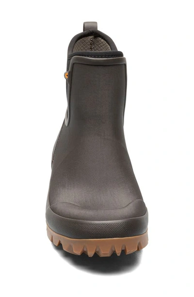 Shop Bogs Arcata Waterproof Chelsea Boot In Dark Brown