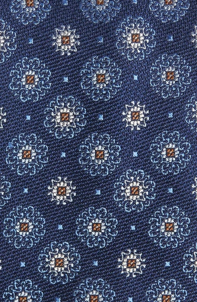 Shop Nordstrom Kove Medallion Silk Tie In Navy