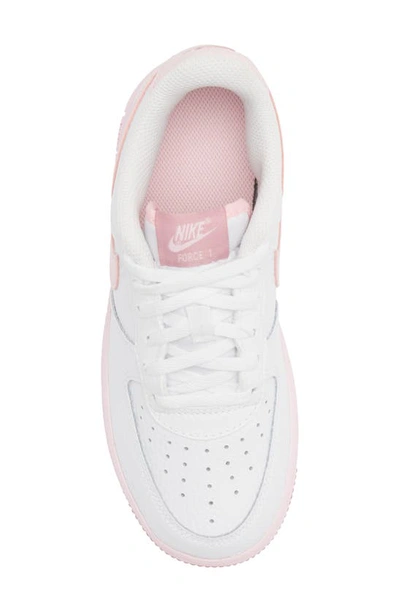 Nike Kids' Air Force 1 Sneaker In White/ Pink/ Elemental Pink | ModeSens