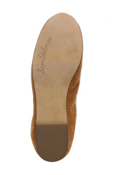 Shop Sam Edelman Felicia Flat In Mustard