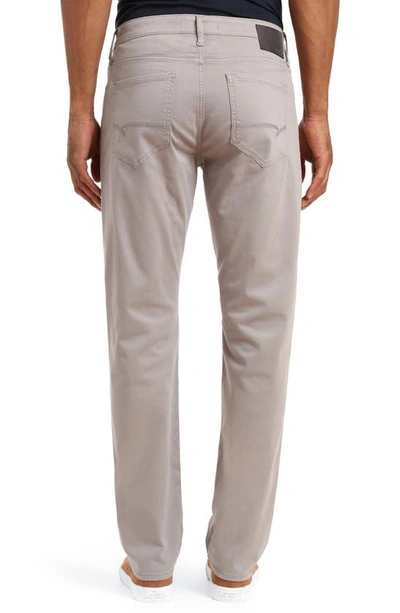 Mavi Jeans Zach Straight Leg Twill Pants In Graphite Twill