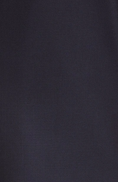 Shop Zegna 15milmil15 Micro Pattern Wool Suit In Blue