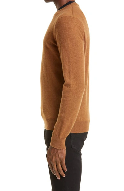 Zegna Oasi Cashmere Sweater In Brown